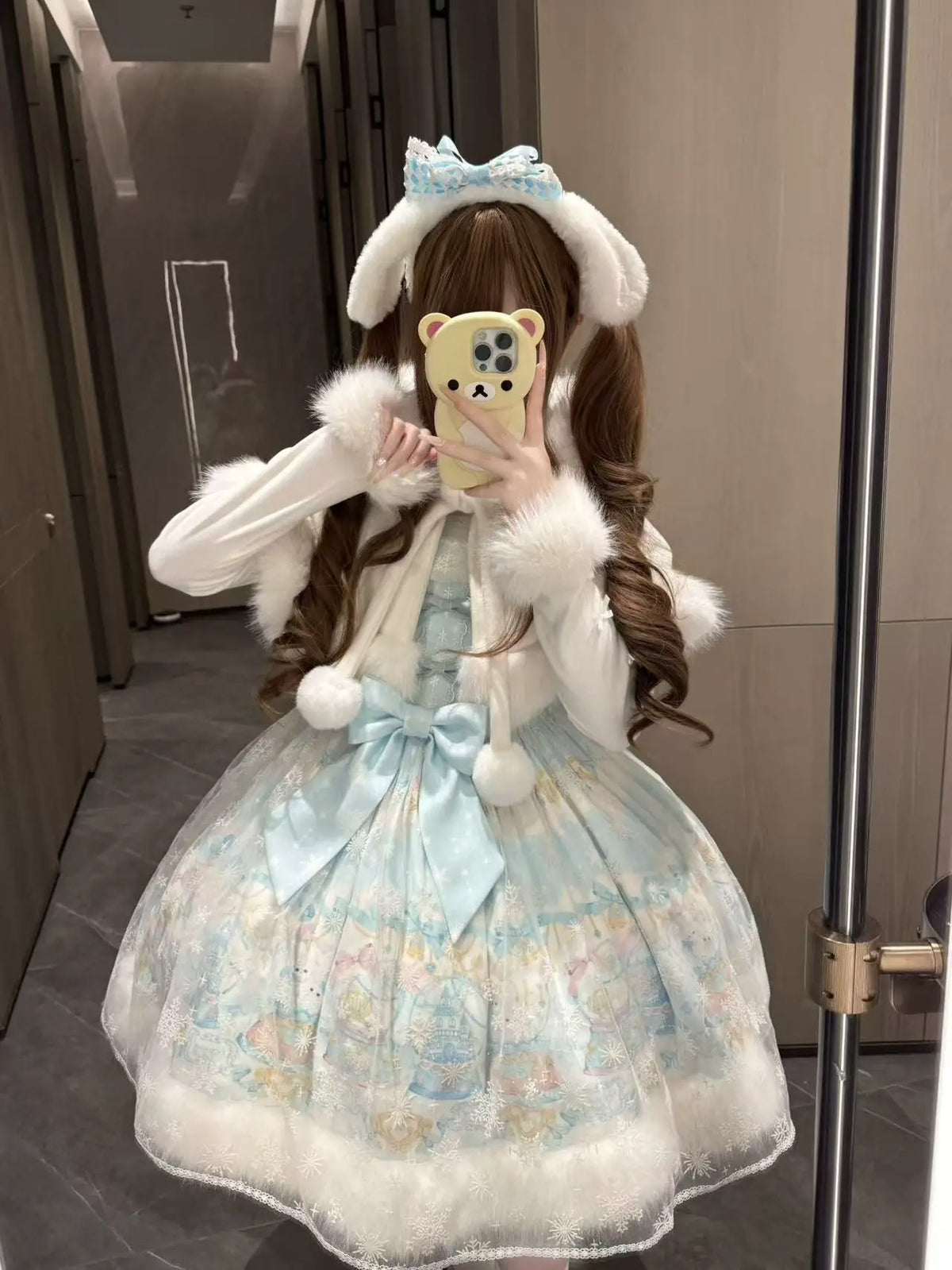 【受注予約~9/30】Kitty Musical Box ジャンパースカート・ケープ・2点セット【MY Cat-Twinkling Starlight】