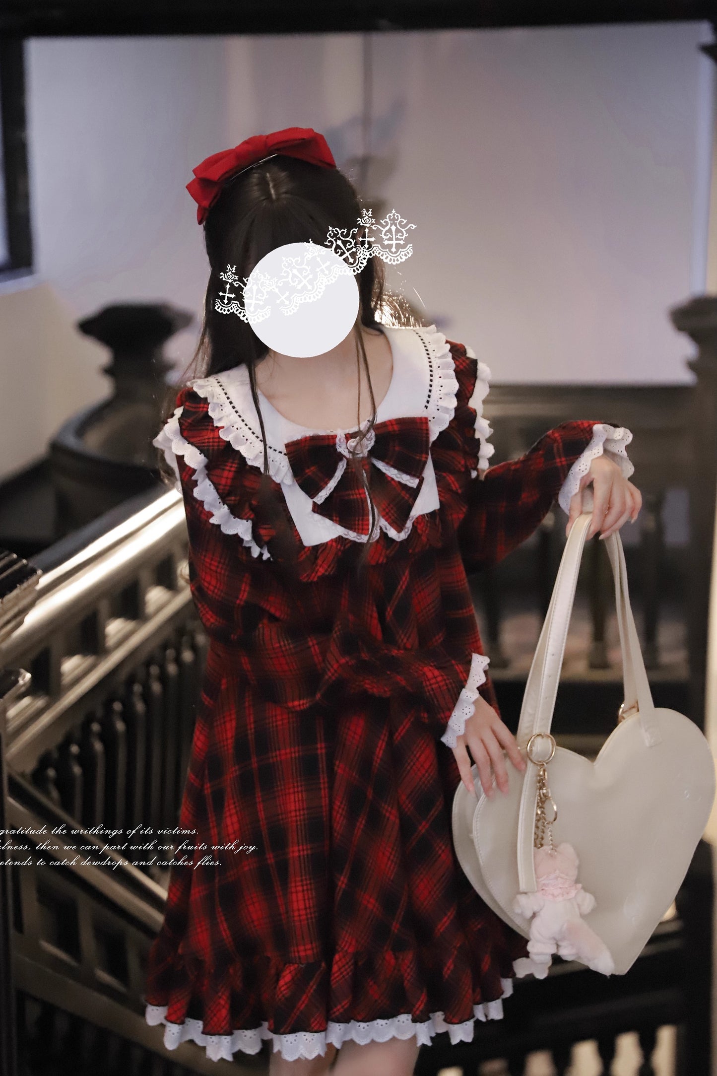 Blackberry Mousse ワンピース【胡桃木JK】