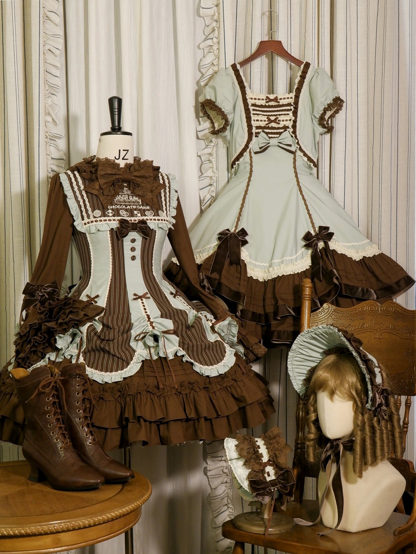 【受注予約~2/19】Jenny Cookies ワンピース【Aurora Borealis】