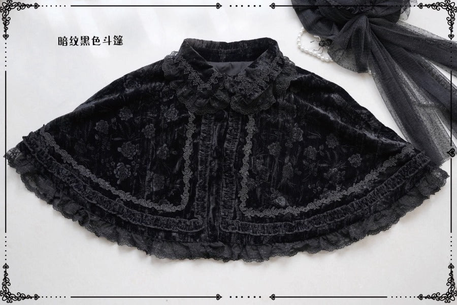 【受注予約~12/11】月光蜘蛛 ケープ・ボレロ【Moon River】