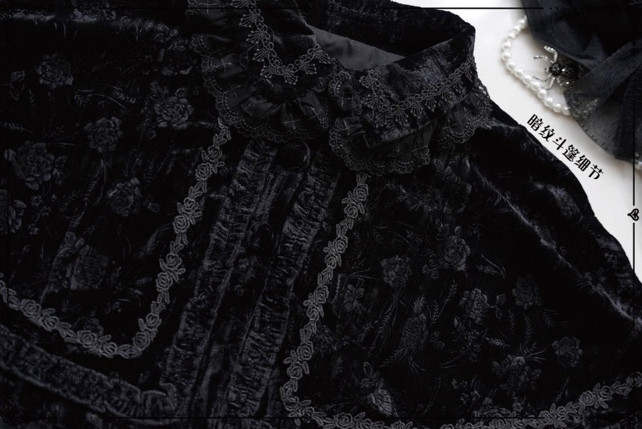 【受注予約~12/11】月光蜘蛛 ケープ・ボレロ【Moon River】