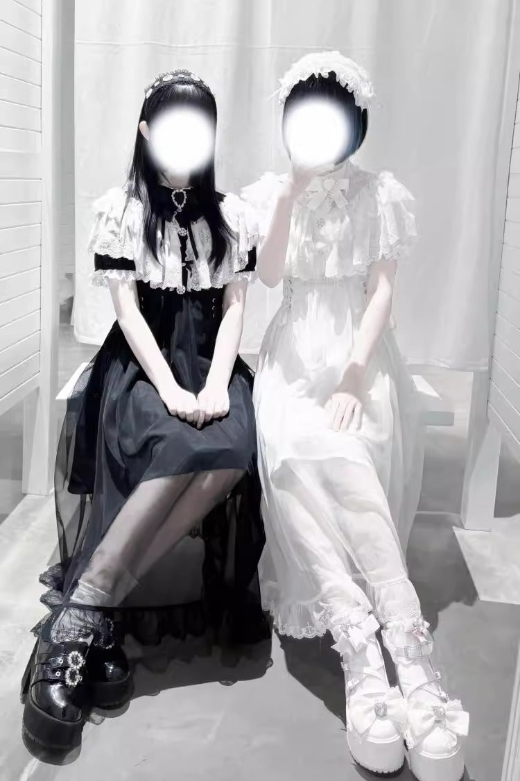 レース重ね地雷系ワンピース【升中味】