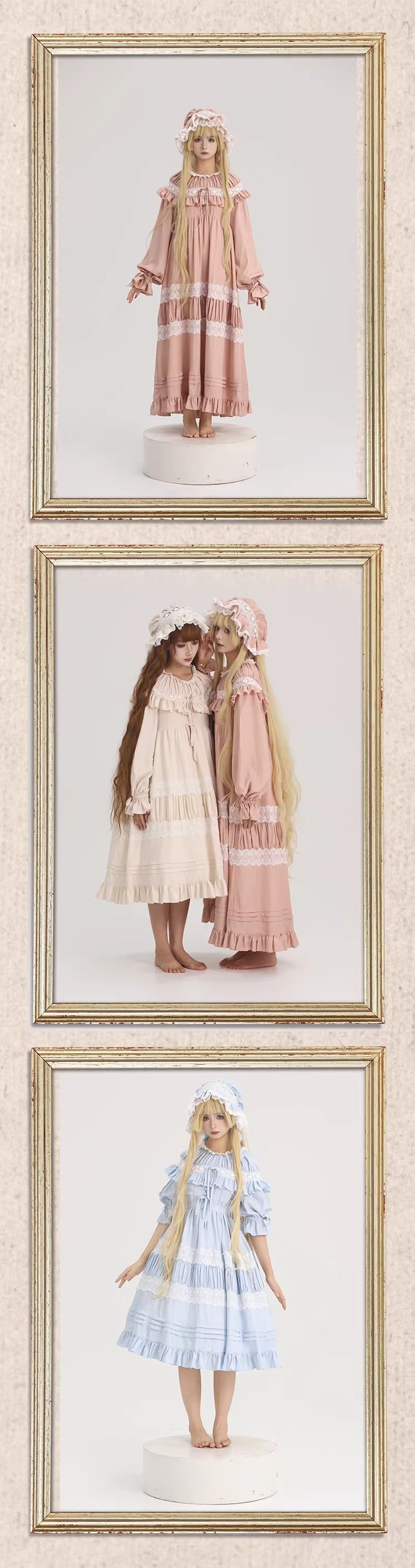 【受注予約~4/20】Lullaby of the Castle ワンピース【Spring doll】
