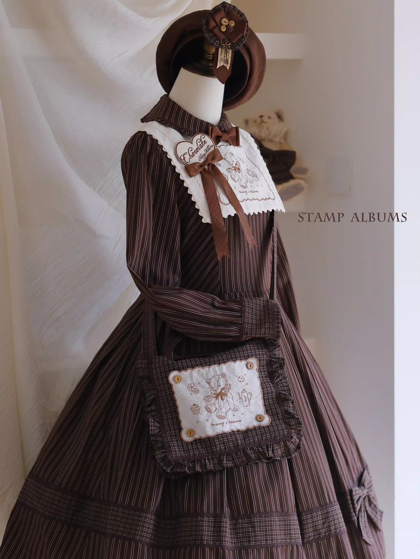 【受注予約~11/10】Bear Cake アクセサリー【Stamp Albums】