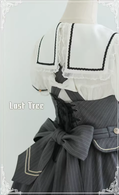 【受注予約~3/8】Akademie der Meeresbrise ジャンパースカート・ブラウス【Lost Tree】