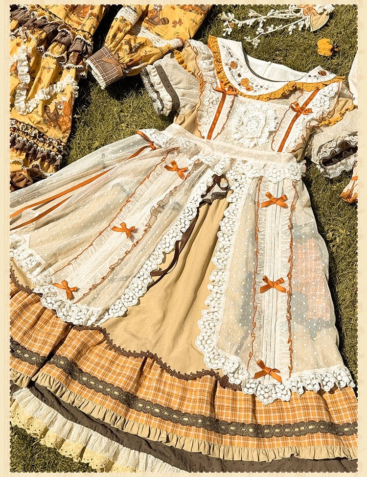 [Pre-orders open until October 2nd] Autumn Harvest in the Hill One-Piece Dress [Flowers and Pearl Box]