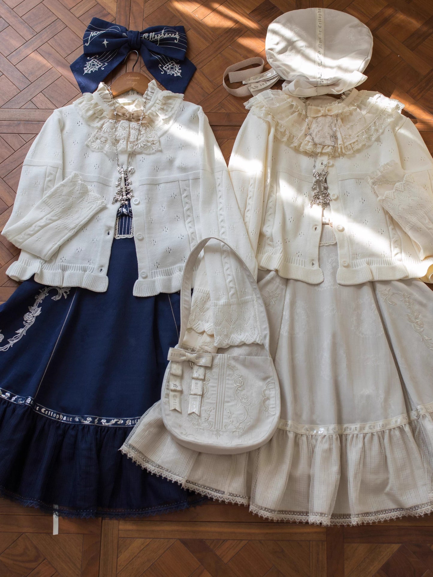 ラウンドネックニットトップス【MIST】