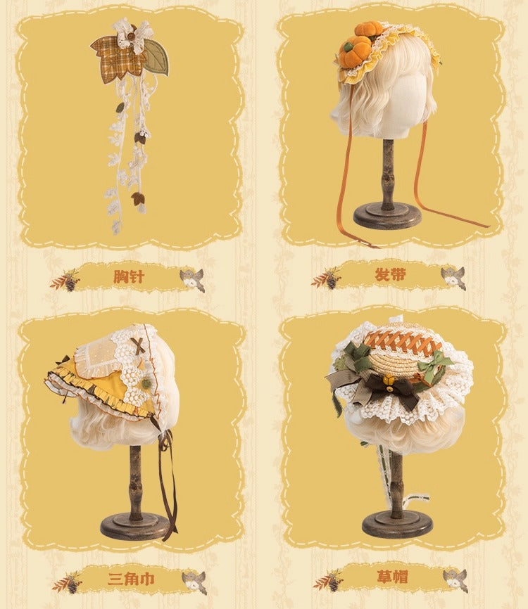 [Pre-orders open until October 2nd] Autumn Harvest in the Hill Accessories [Flowers and Pearl Box]