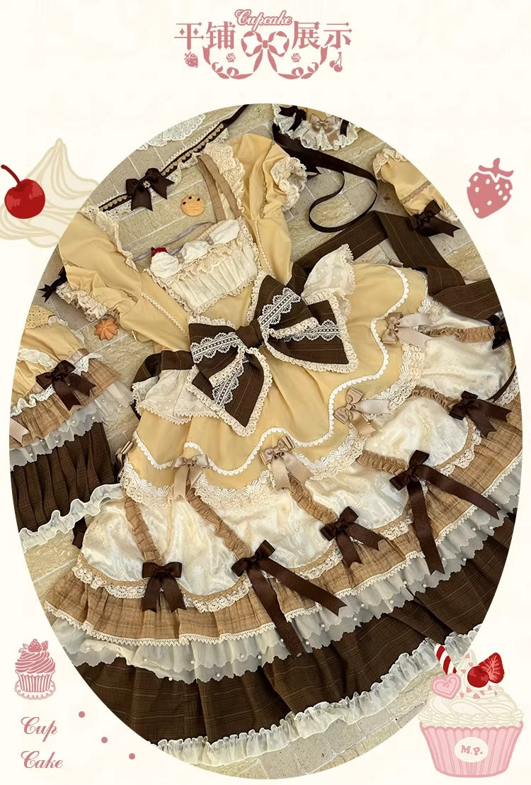 【受注予約~1/26】CupCakes ワンピース【花与珍珠匣】