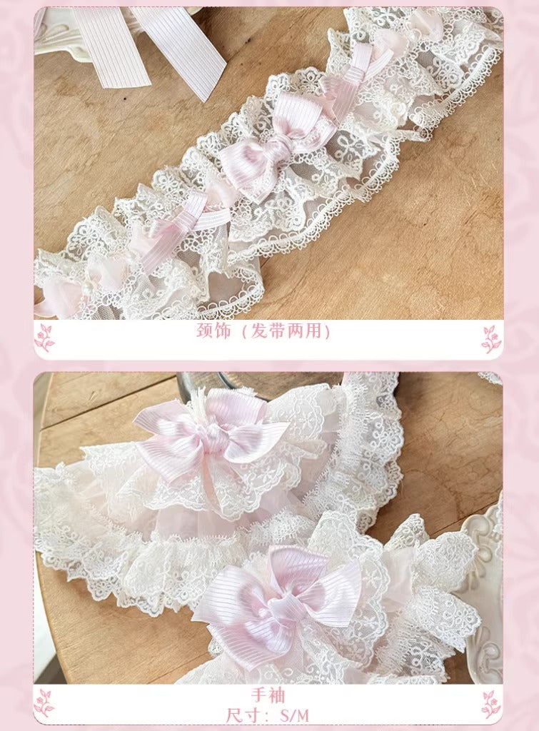 【受注予約~4/2】Antique Race アクセサリー【花与珍珠匣】