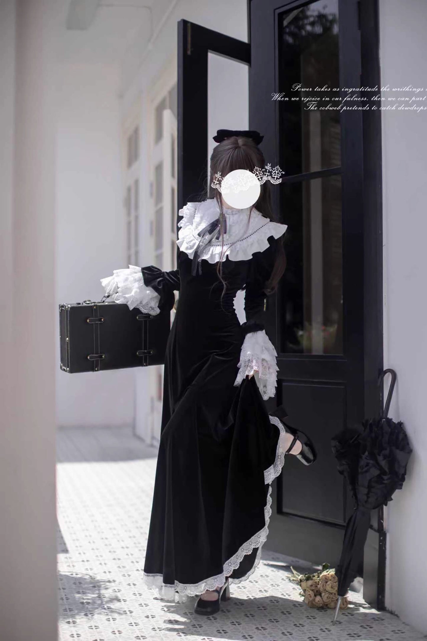 Raven Feather Poems マーメイドワンピース【胡桃木JK】