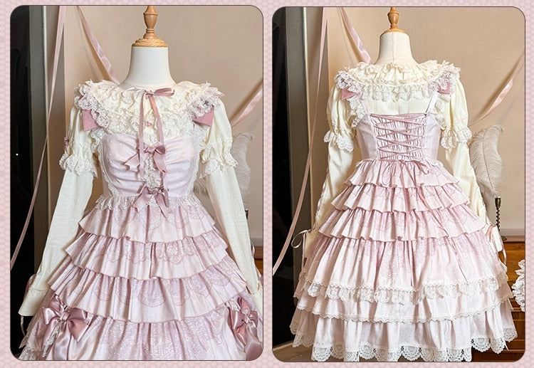 【受注予約~12/23】Race Doll ジャンパースカート(タイプ2)【花与珍珠匣】