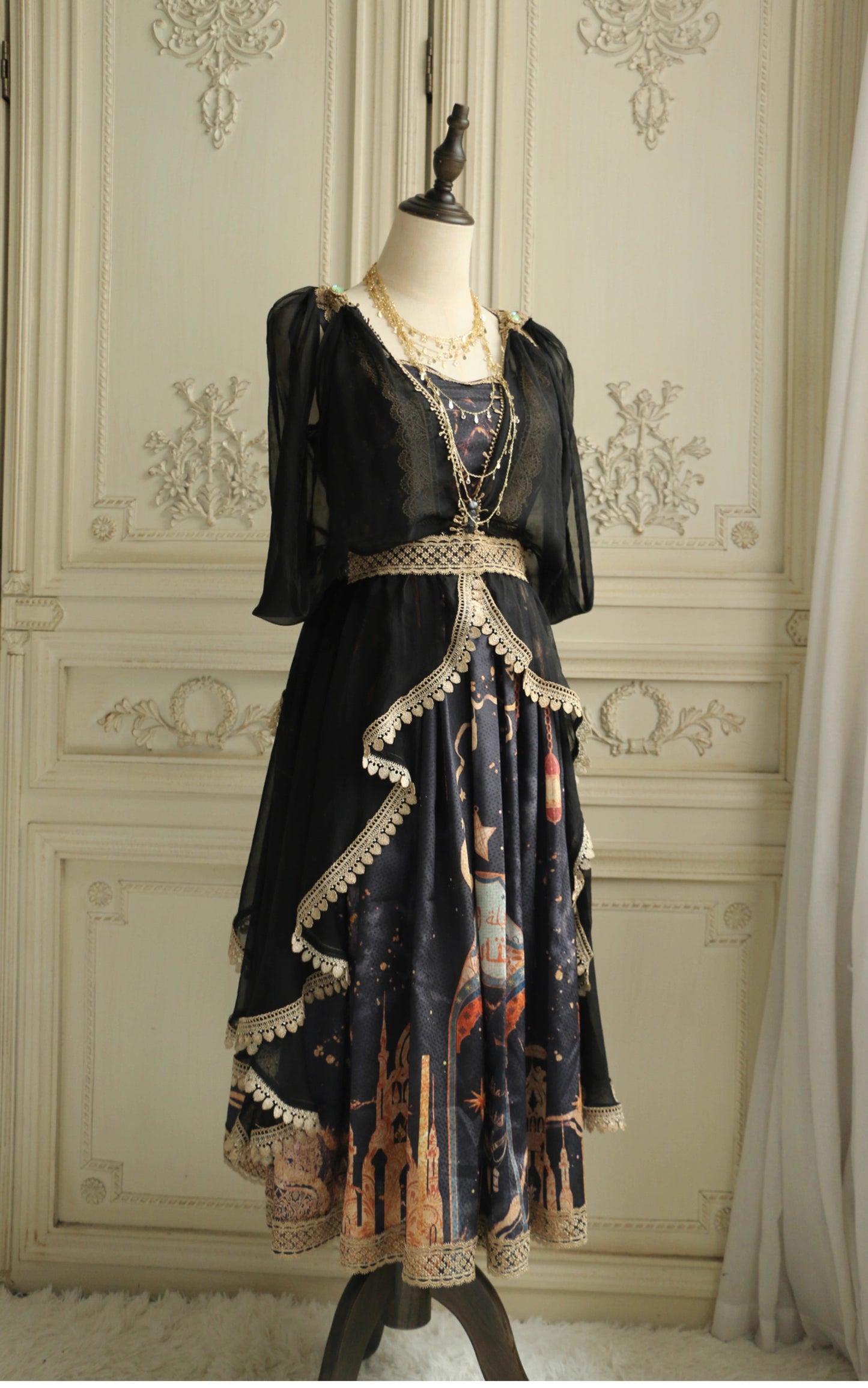 【受注予約~12/11】Stars ジャンパースカート【FaeriesDaffodil】