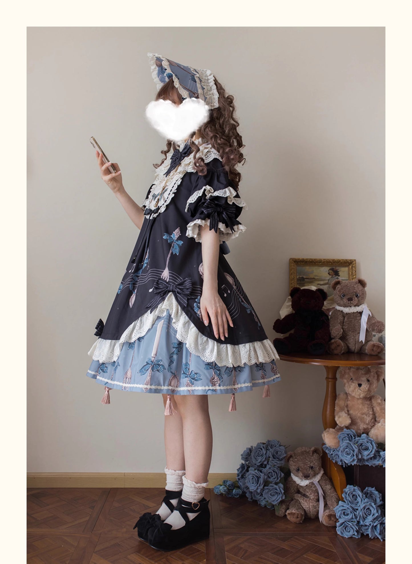 【受注予約~8/28】Witch's Dinner ワンピース・ジャンパースカート【Milu Forest】