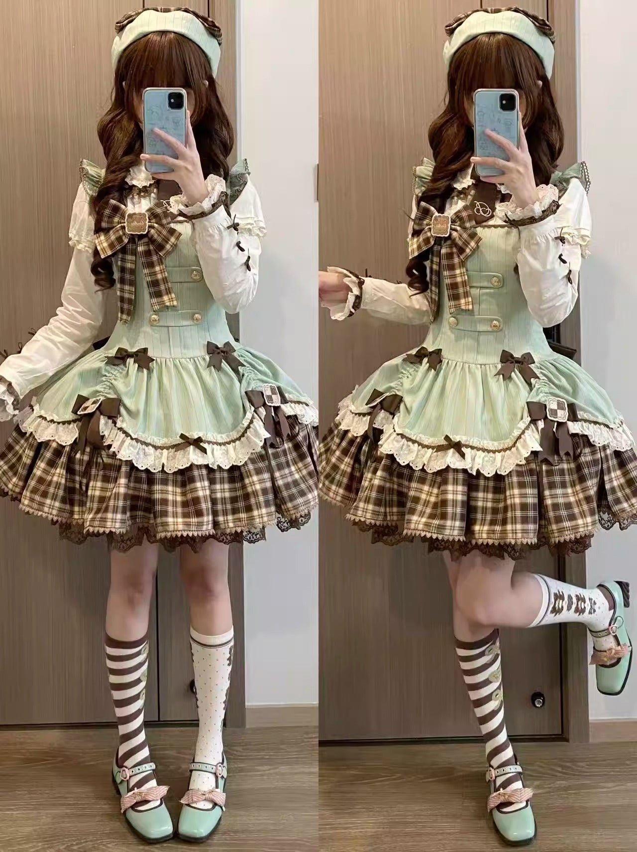 【受注予約~11/27】Cookie Detective ジャンパースカート【MQ】