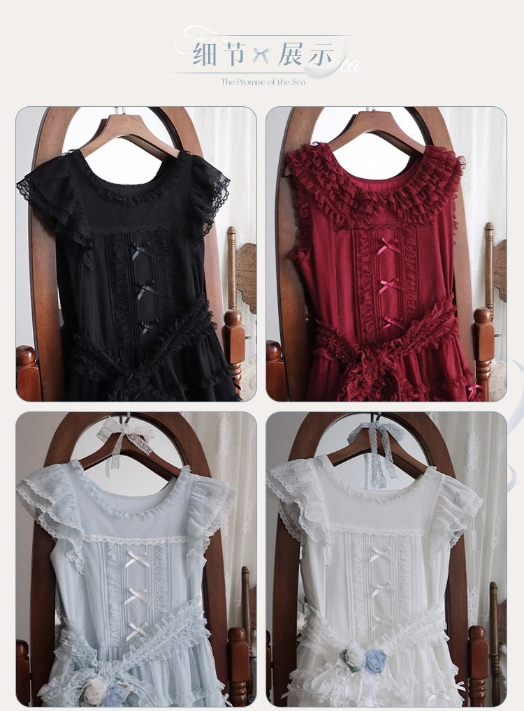 【受注予約~9/28】Summary of the Sea ジャンパースカート(タイプ2)【梅子】