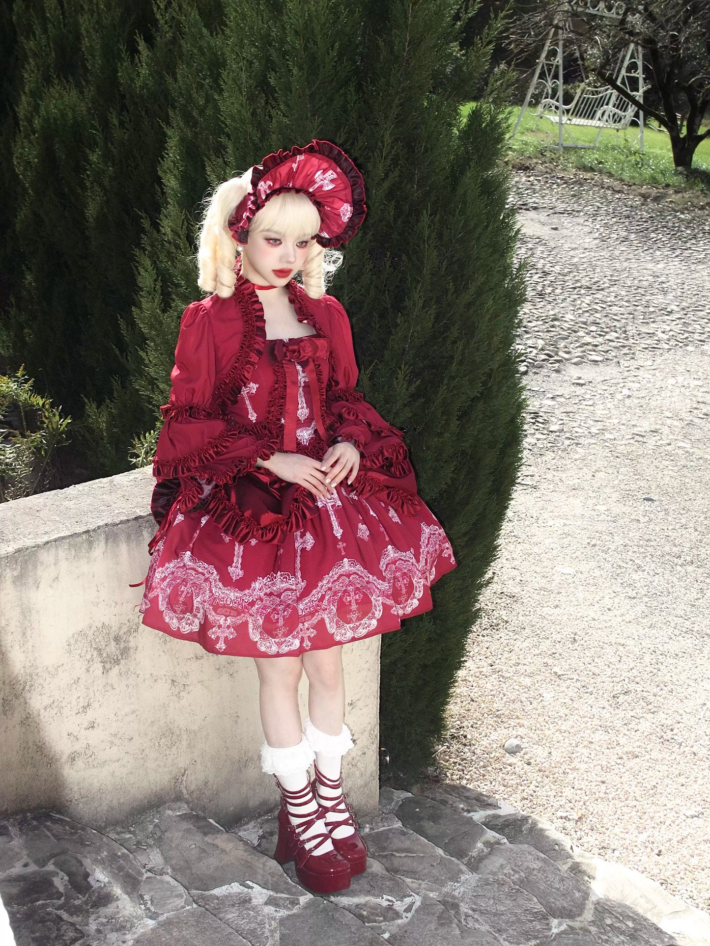 【受注予約~2/19】Lacy Cross アクセサリー【CATCOCOON】