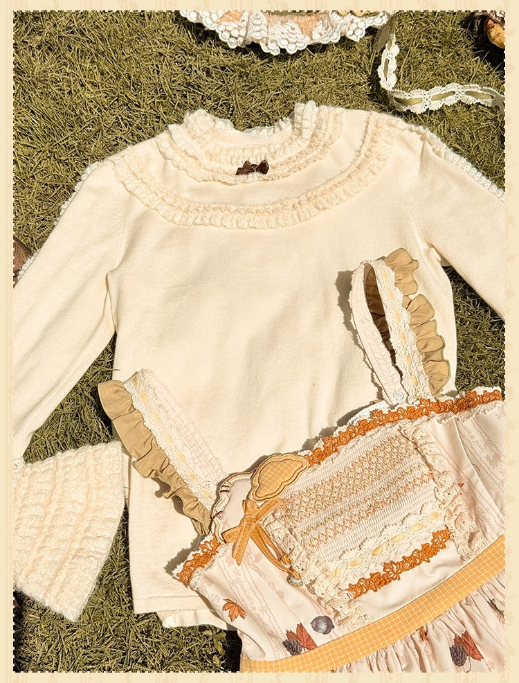 【受注予約~10/2】Autumn Harvest in the Hill ブラウス【花与珍珠匣】