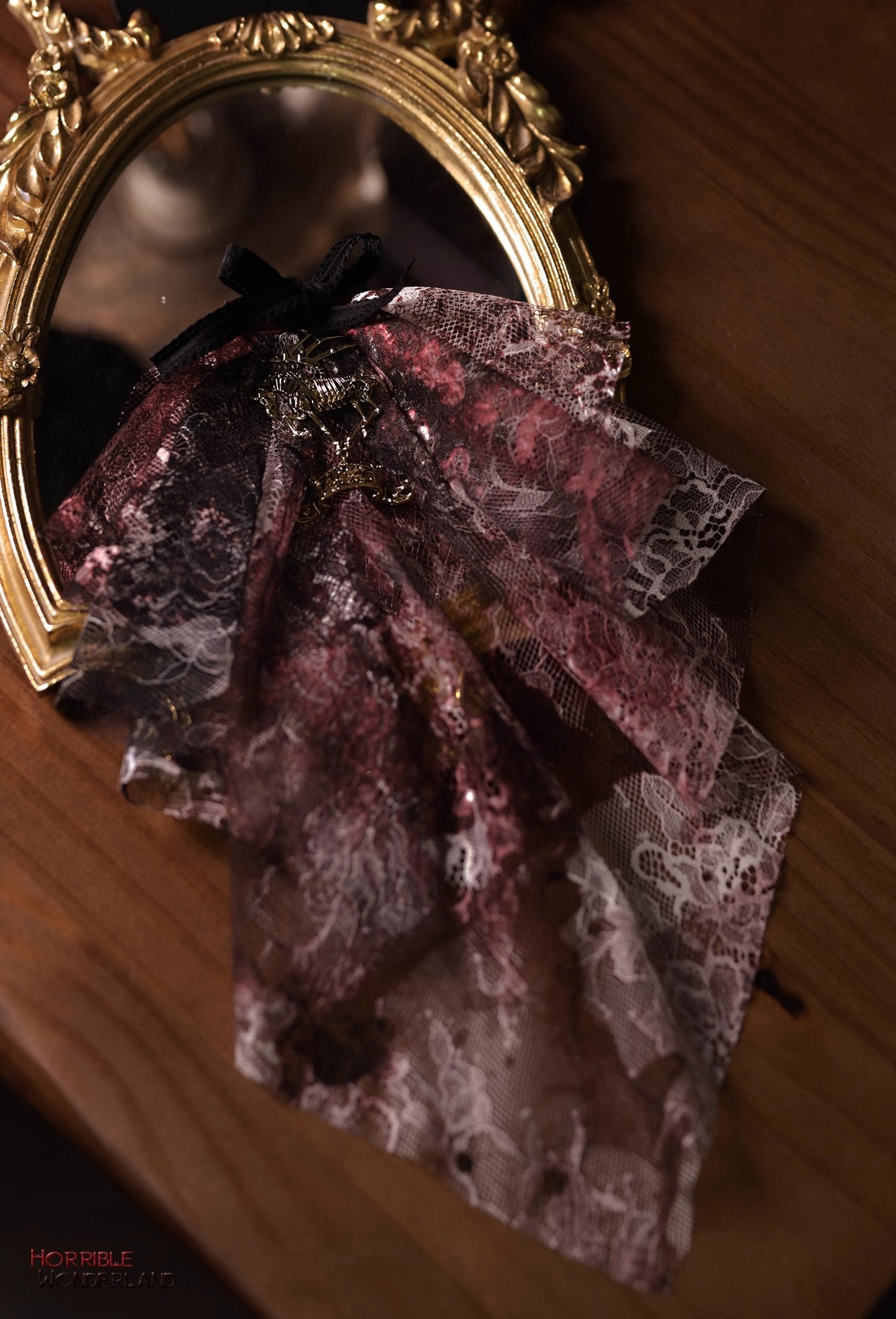 【受注予約~12/10】Horrible Wonderland ブラウス(プリントver.)【Lilith House】