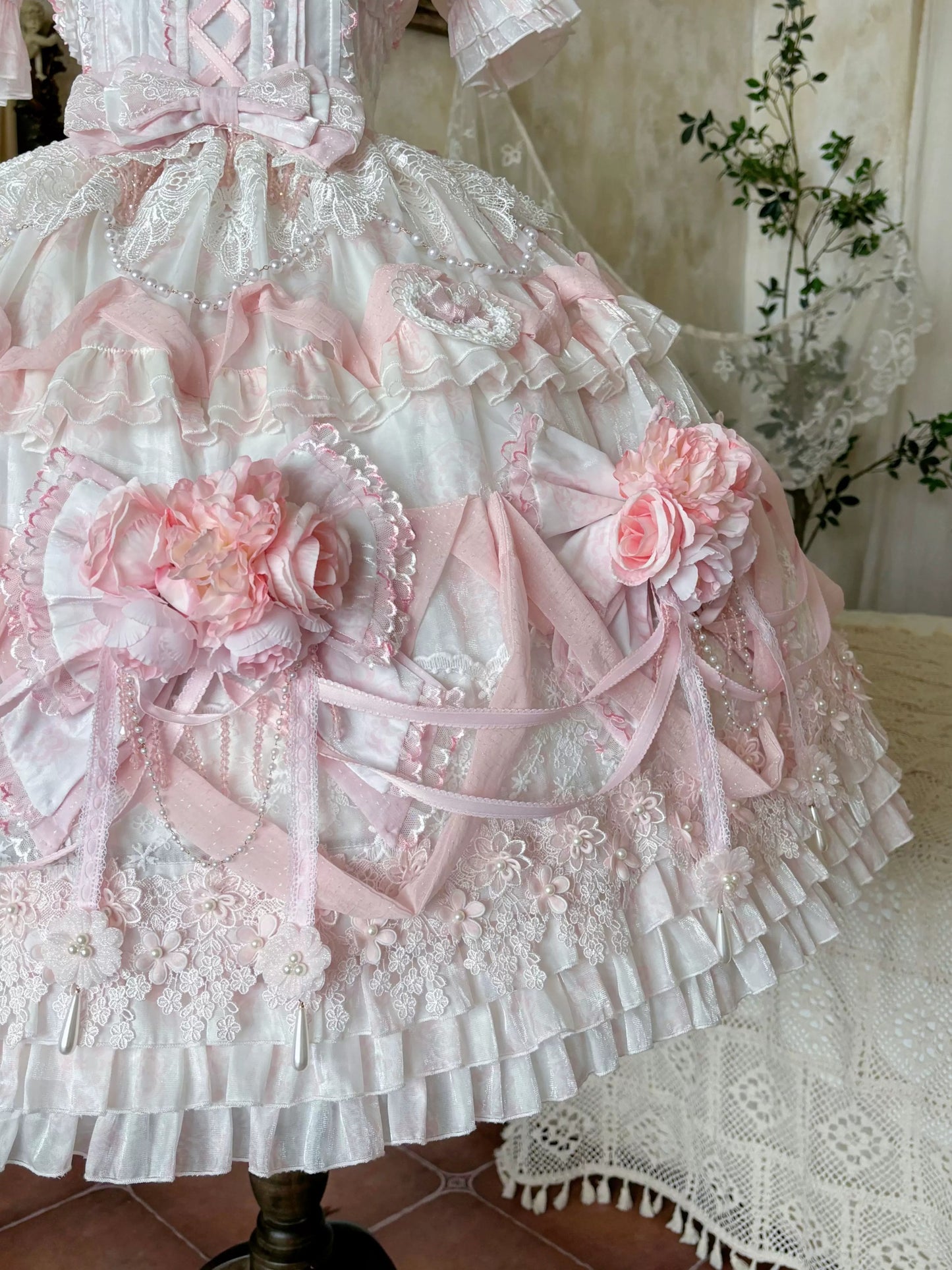 【受注予約~6/23】Flower Mirror Doll 2.0 ワンピース【sedef】