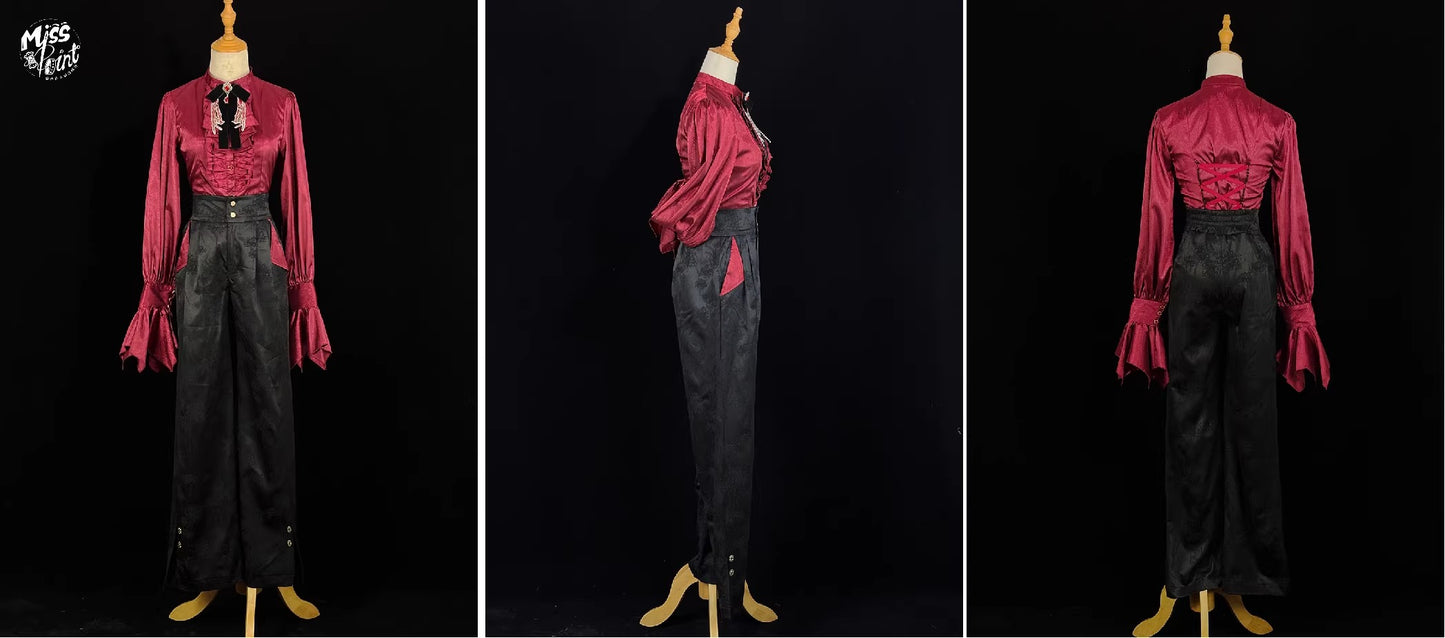 【受注予約~2/24】Returning on a Moonlit Night パンツ【Miss Point】