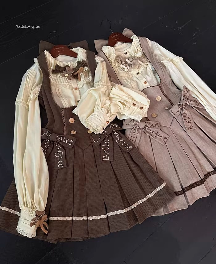 【受注予約~1/12】スイートカヌレ ブラウス【Belle Langue】