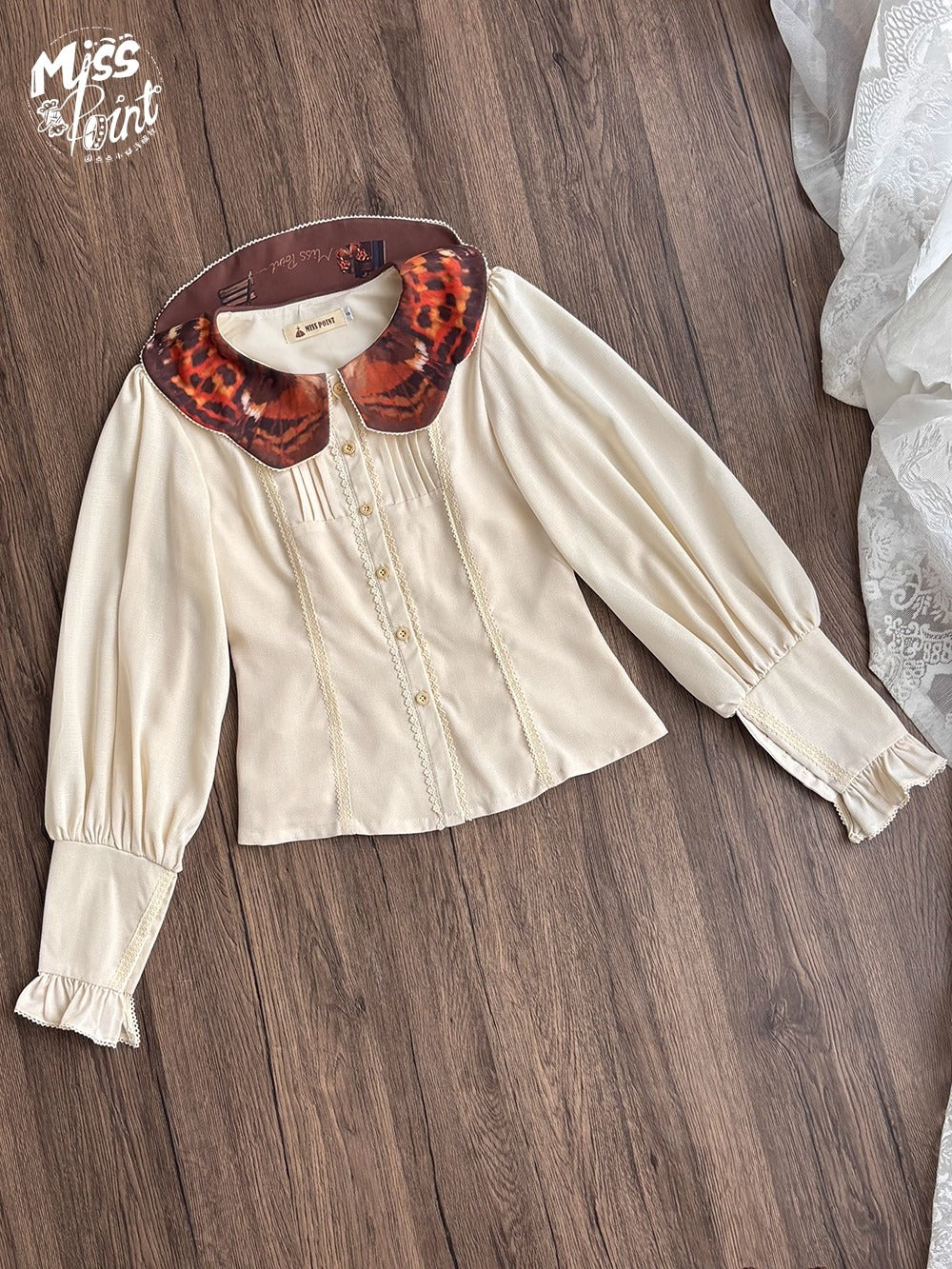 【受注予約~11/6】German Bookshelf ブラウス【Miss Point】