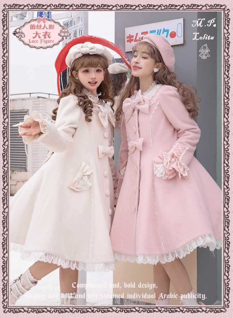 【受注予約~12/23】Race Doll ケープ・コート【花与珍珠匣】