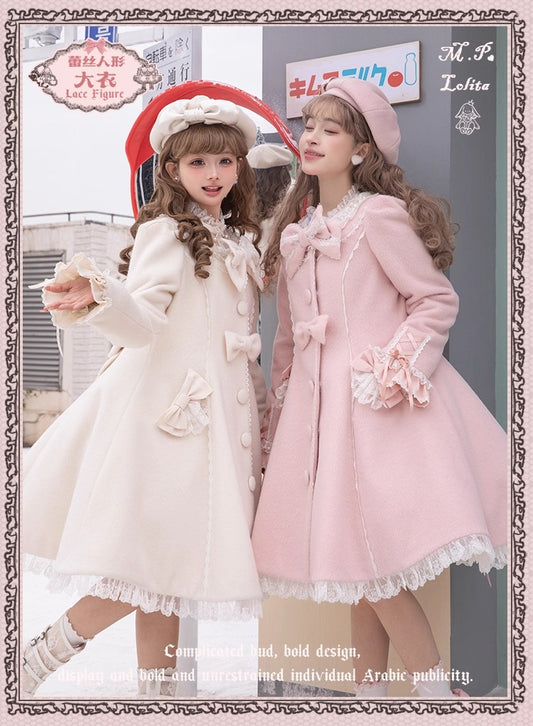 【受注予約~12/23】Race Doll ケープ・コート【花与珍珠匣】