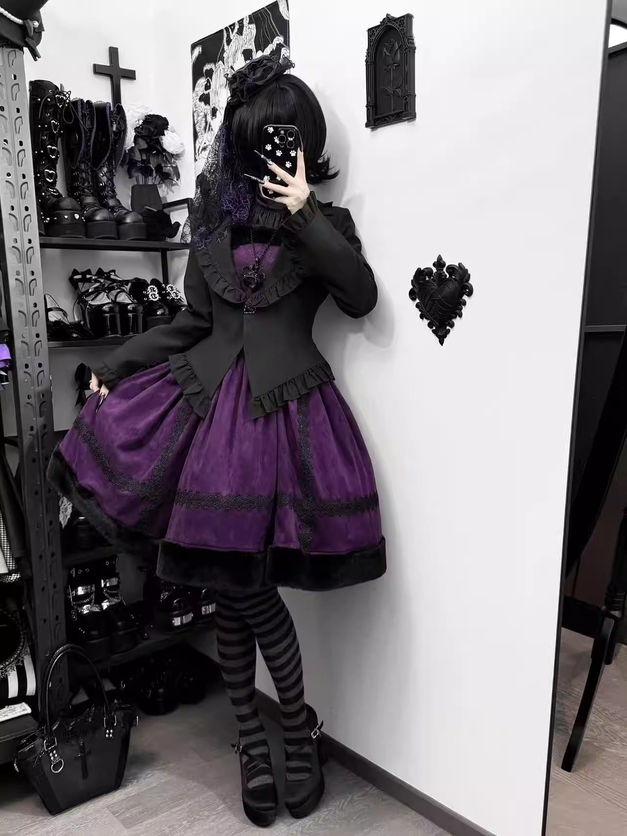 【受注予約~1/4】Luna Moth ジャンパースカート・ジャケット【時織魔女】