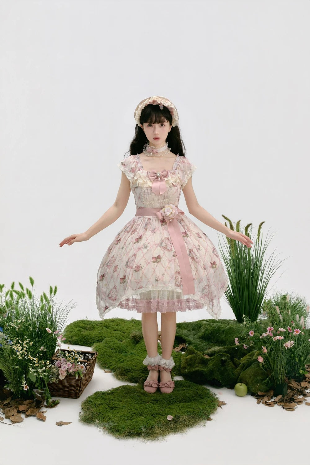 Secret Strawberry Garden ジャンパースカート(タイプ5) 【Moon River