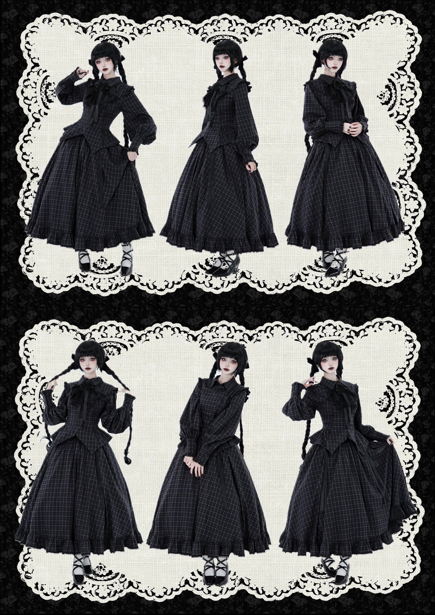 【受注予約~6/11】Layla Nocturne ブラウス【Evegie】