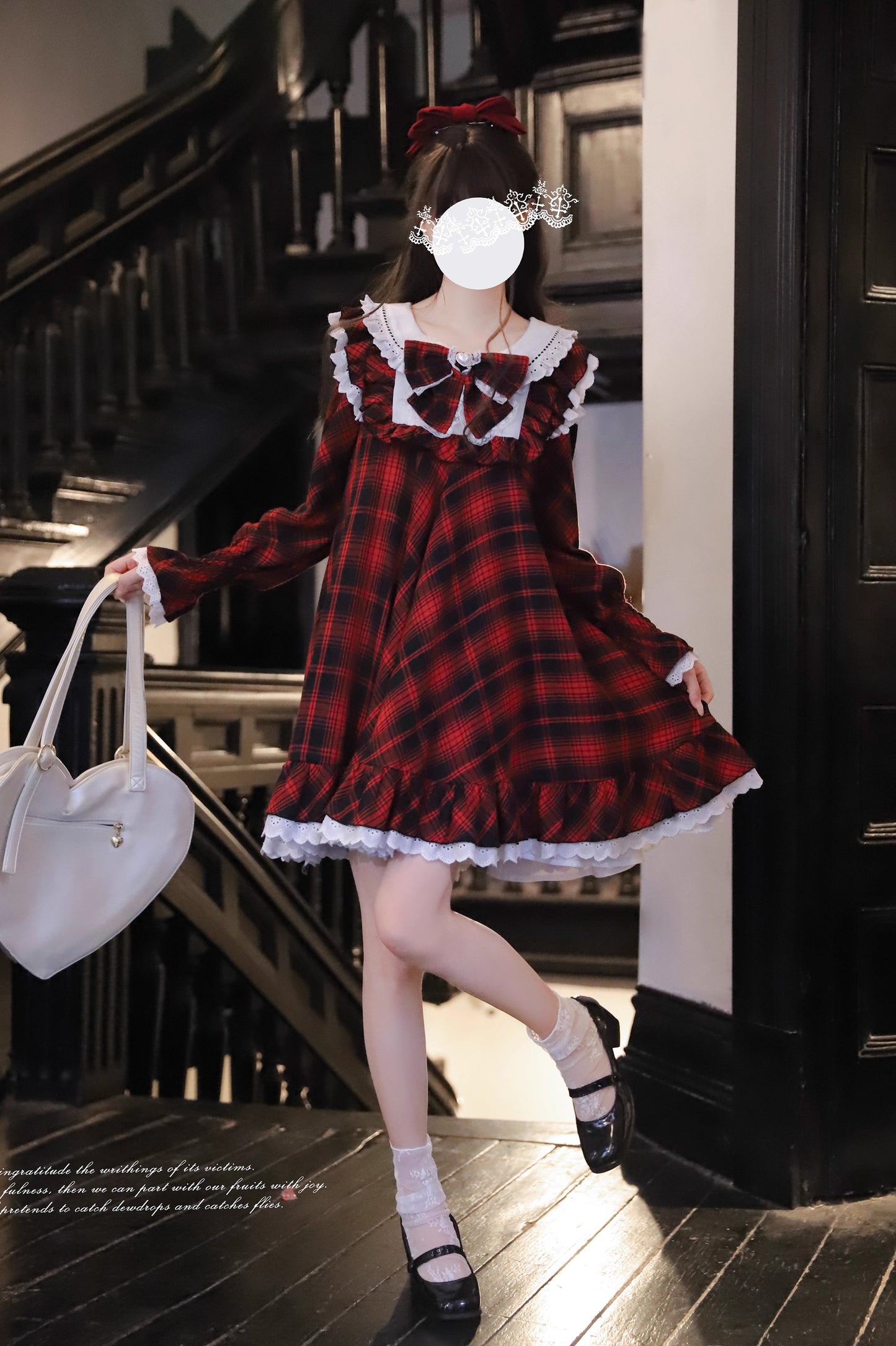 Blackberry Mousse ワンピース【胡桃木JK】