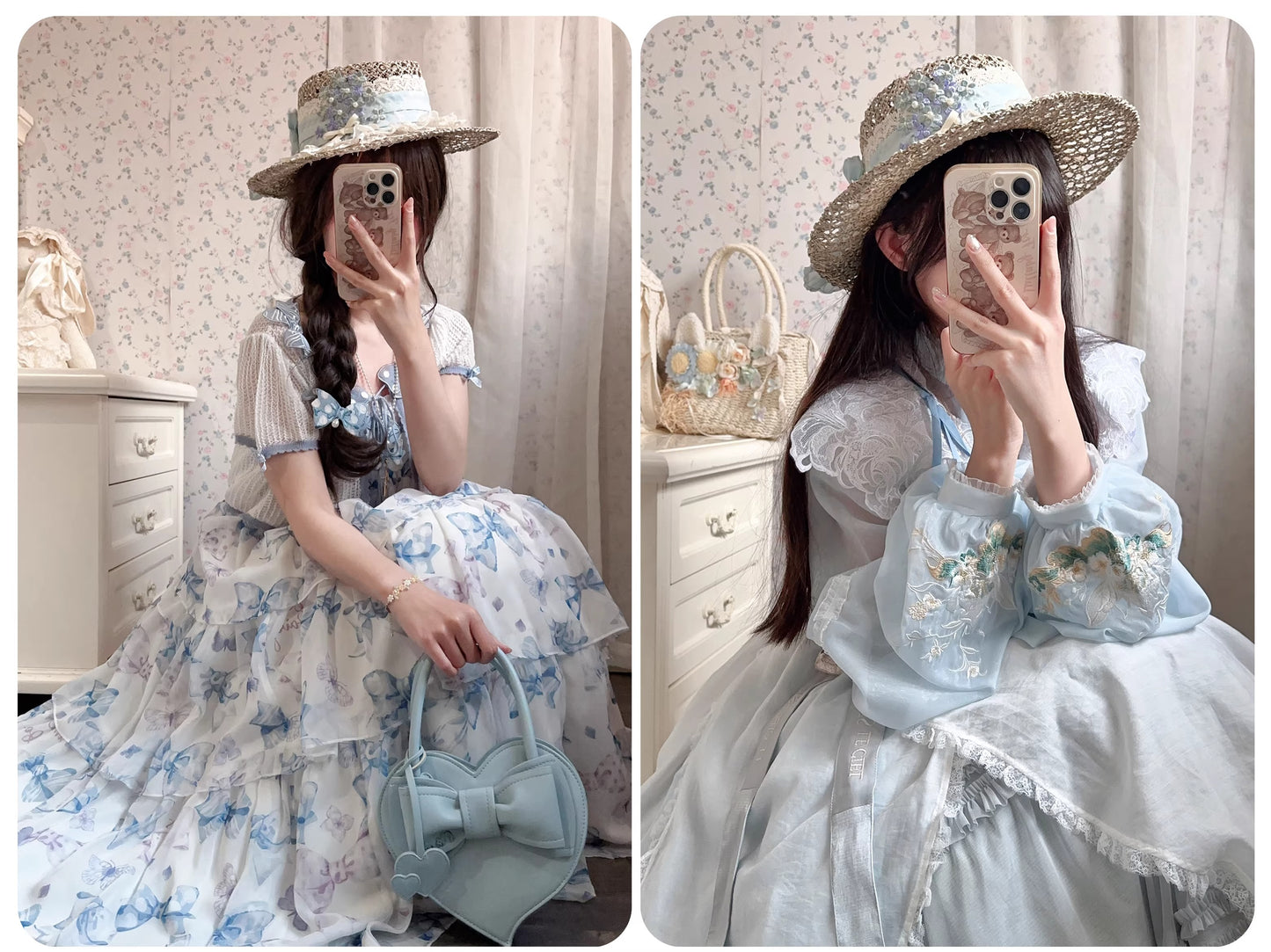 【受注予約~2/26】わすれな草の帽子【LittlePlum】