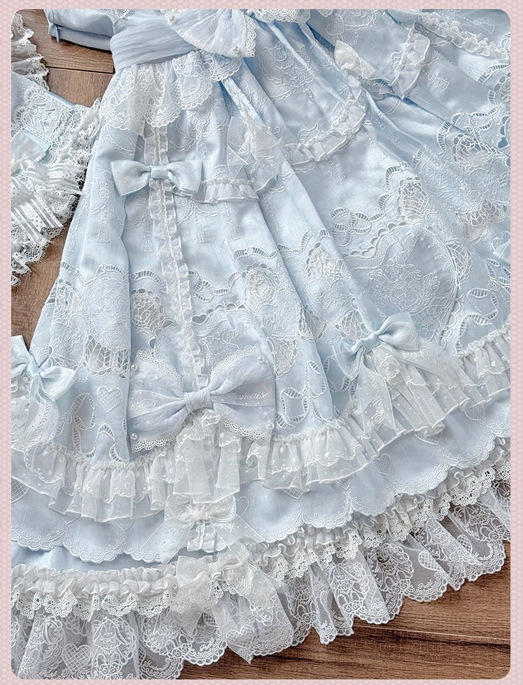 【受注予約~12/23】Race Doll ジャンパースカート(タイプ1)【花与珍珠匣】