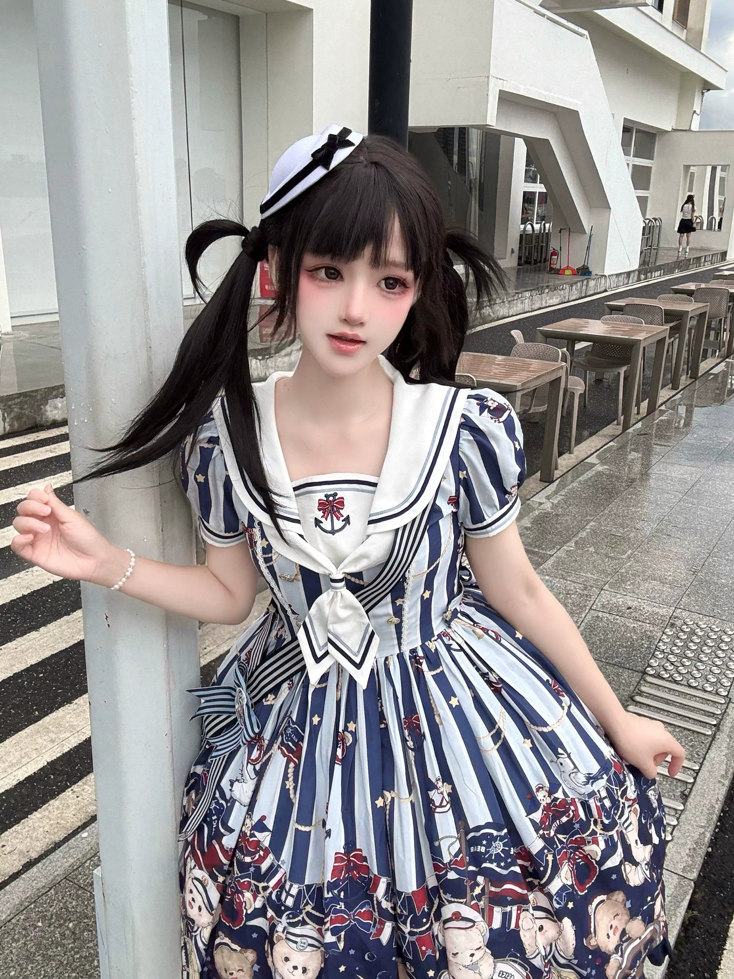 Marine Bear Kleid und Komplettset „Alice“