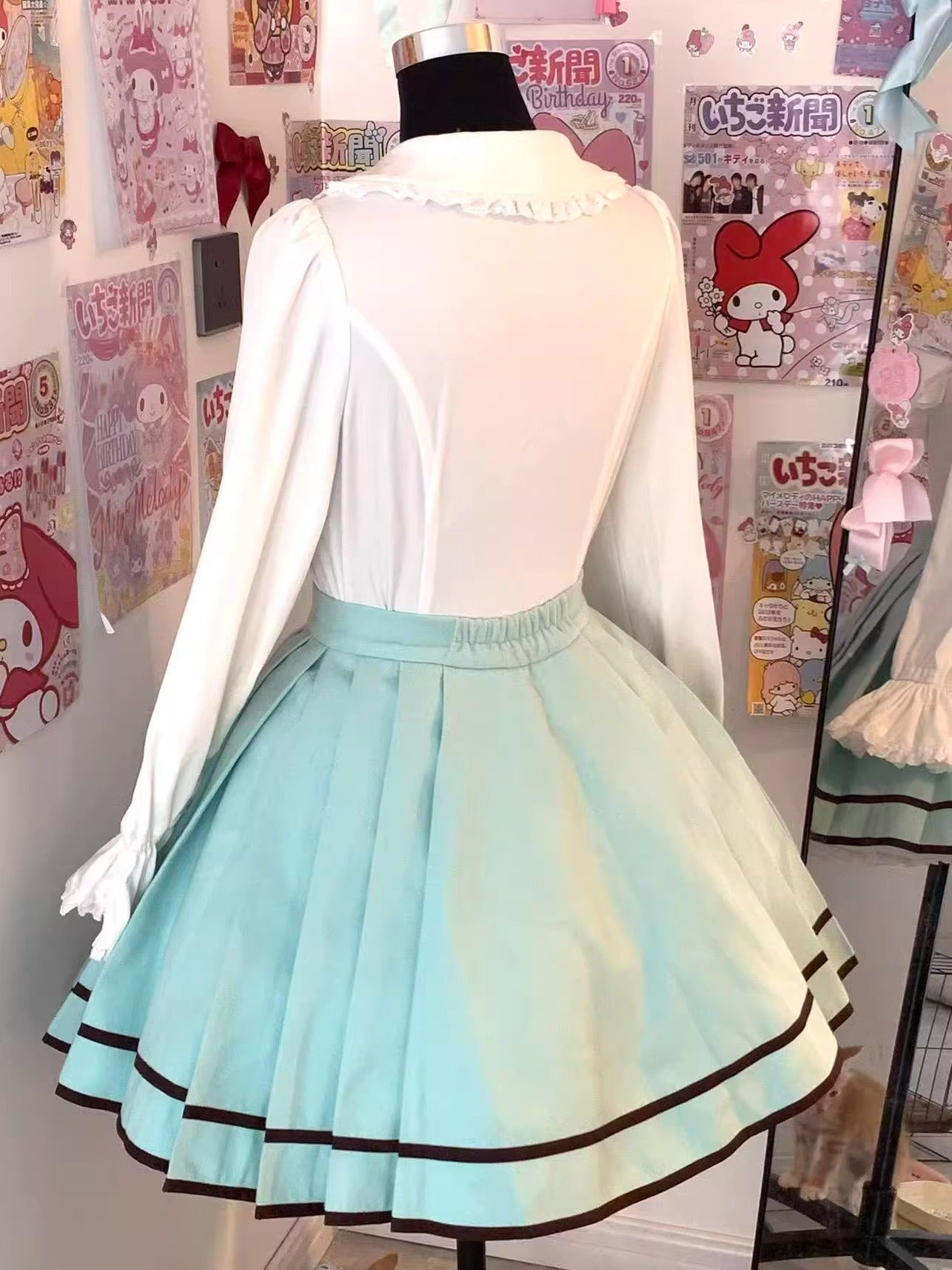 【受注予約~10/13】Chocolate Lover スカート【Sugar Cookies】