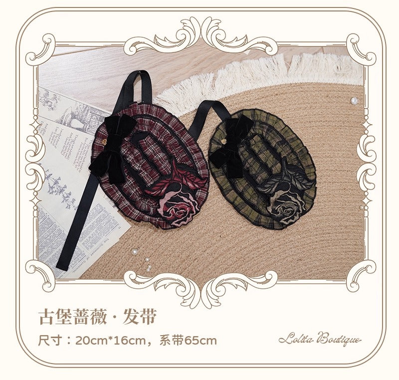 【受注予約~10/7】Castle Rose アクセサリー【NyaNya】