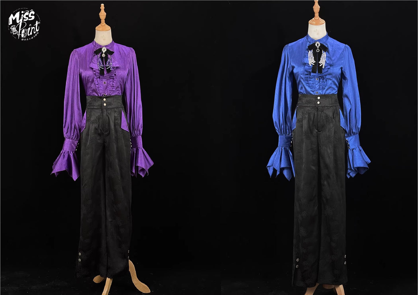 【受注予約~2/24】Returning on a Moonlit Night パンツ【Miss Point】