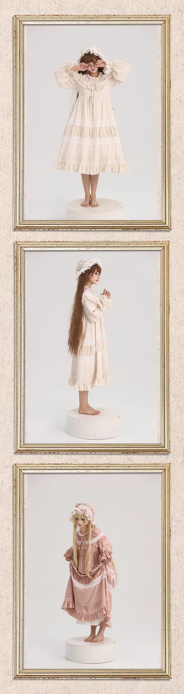 【受注予約~4/20】Lullaby of the Castle ワンピース【Spring doll】