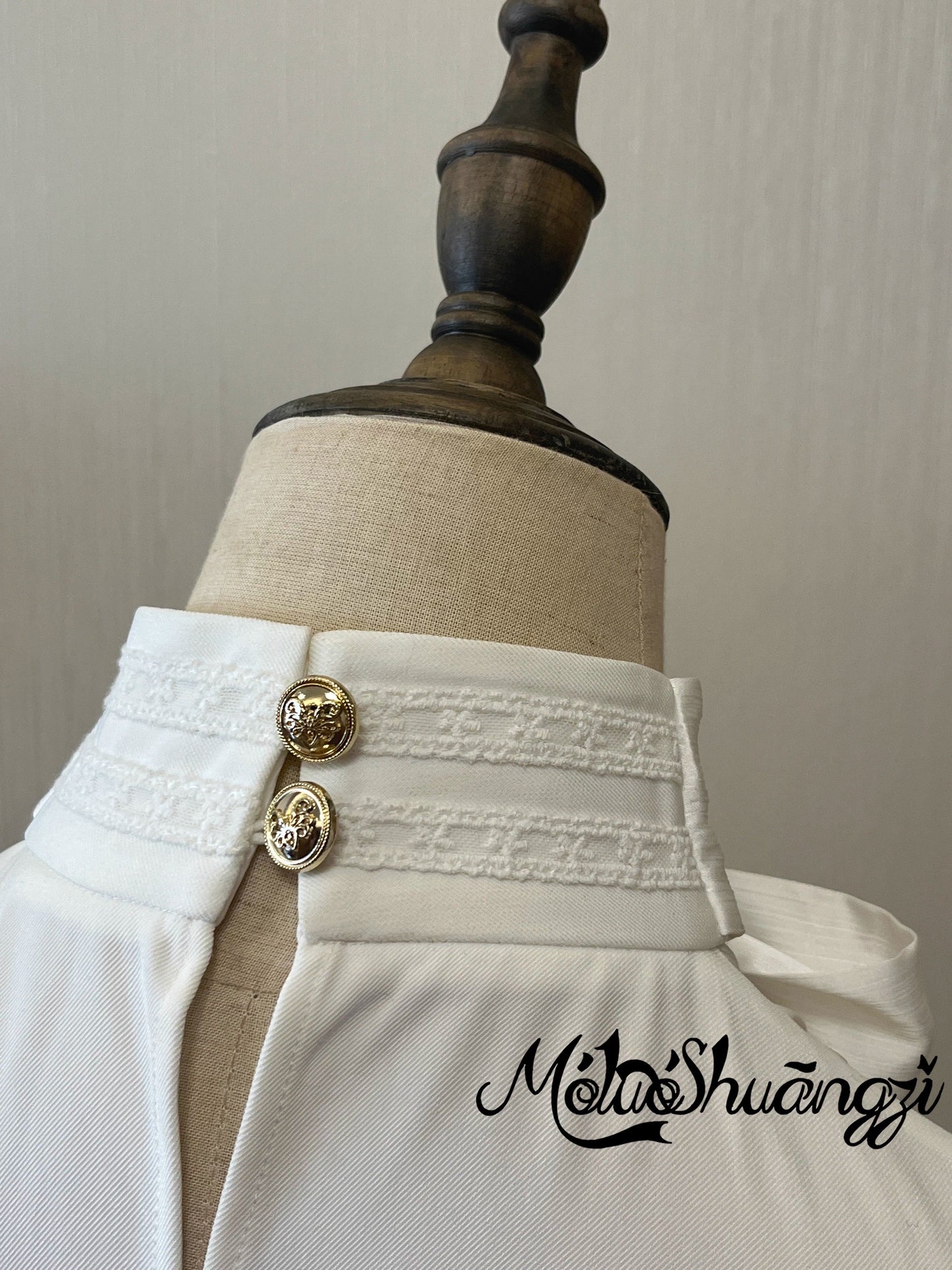 【受注予約~9/10】夕暮れの図書室 ブラウス(リボン付き)【摩罗双子】