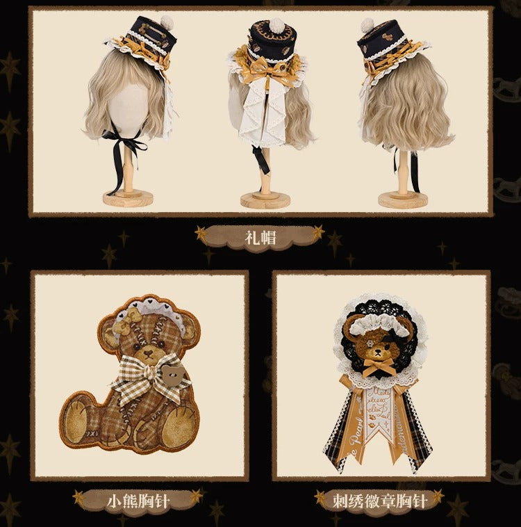 【受注予約~9/8】Antique Furniture Bear アクセサリー【Melliflorpearl】