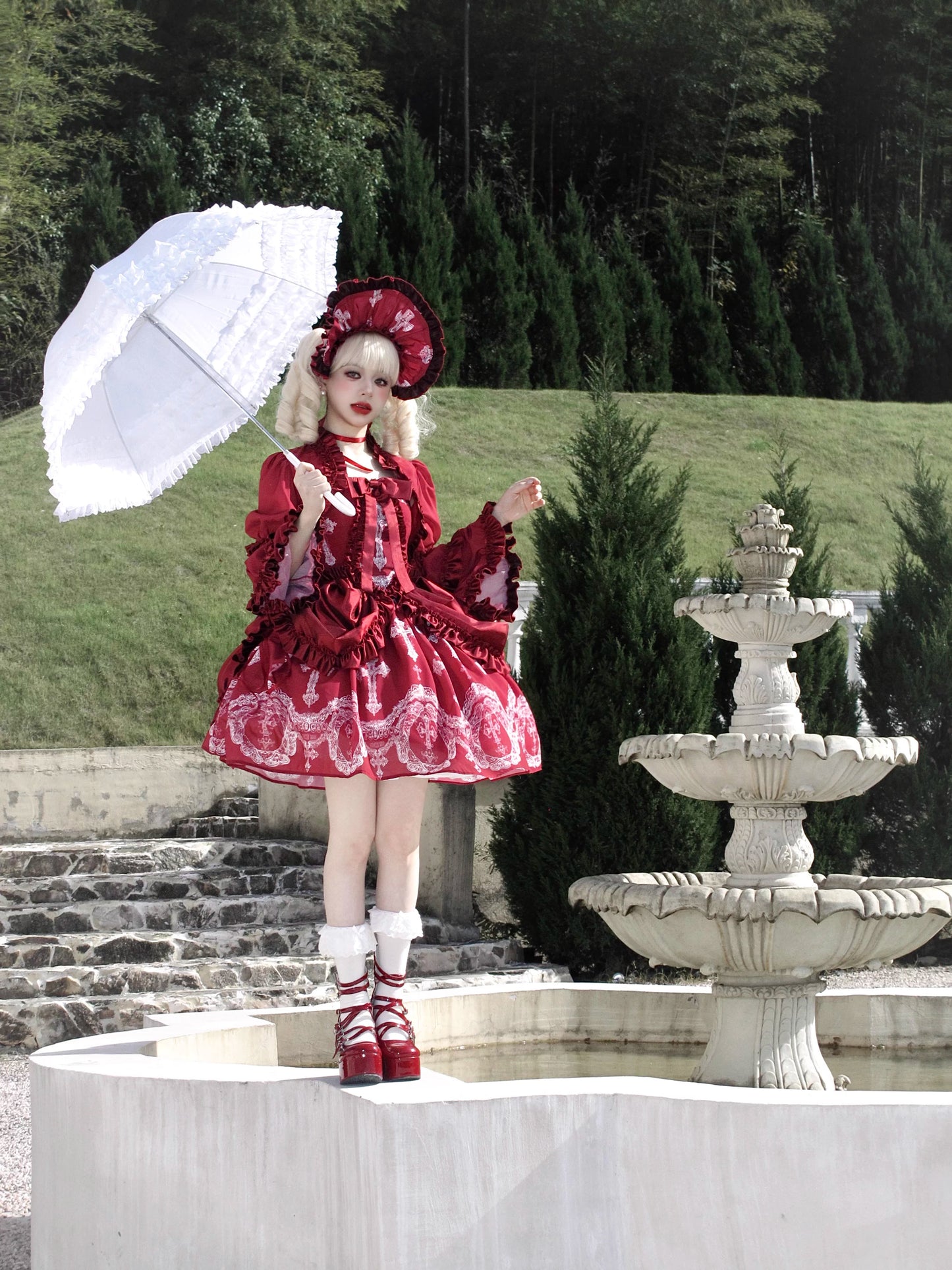 【受注予約~2/19】Lacy Cross アクセサリー【CATCOCOON】