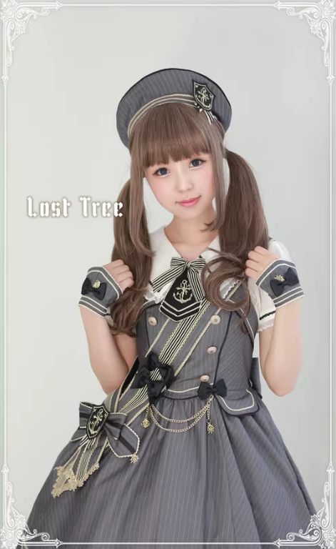 【受注予約~3/8】Akademie der Meeresbrise ジャンパースカート・ブラウス【Lost Tree】