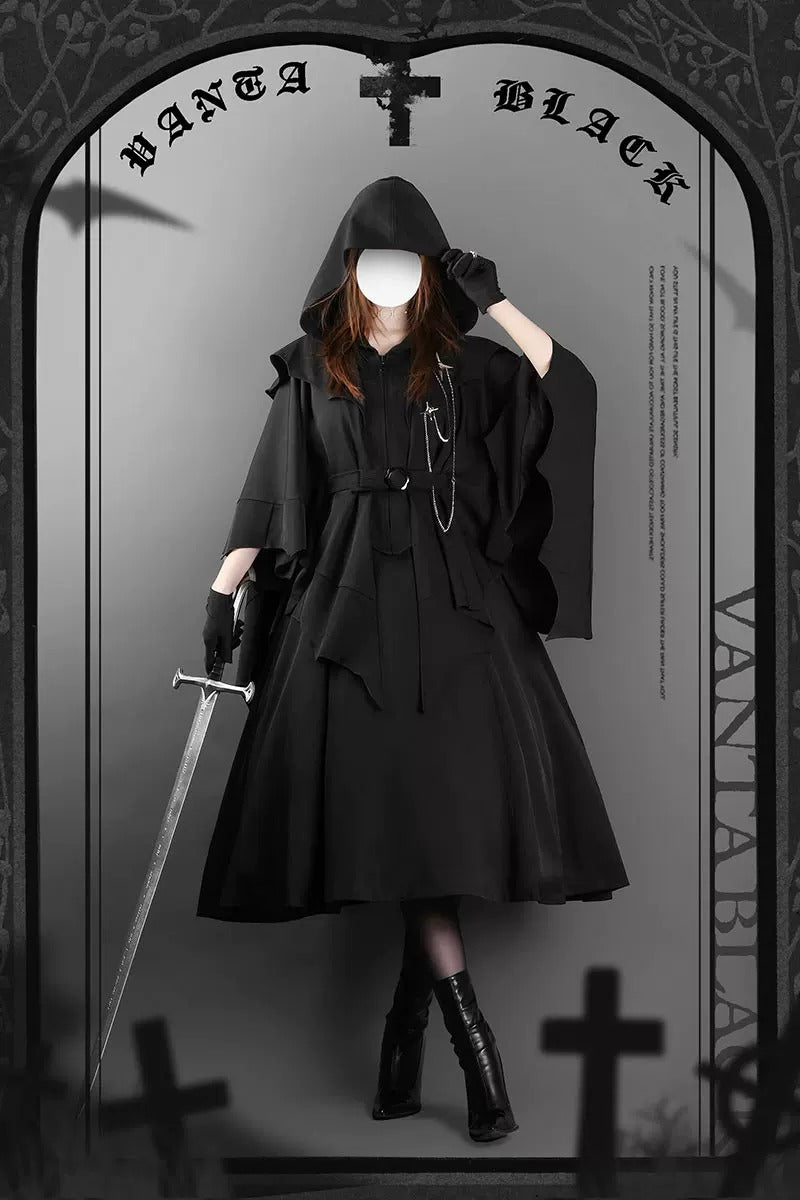 コウモリフード付きマント【VantablackStudio】 – Epetice