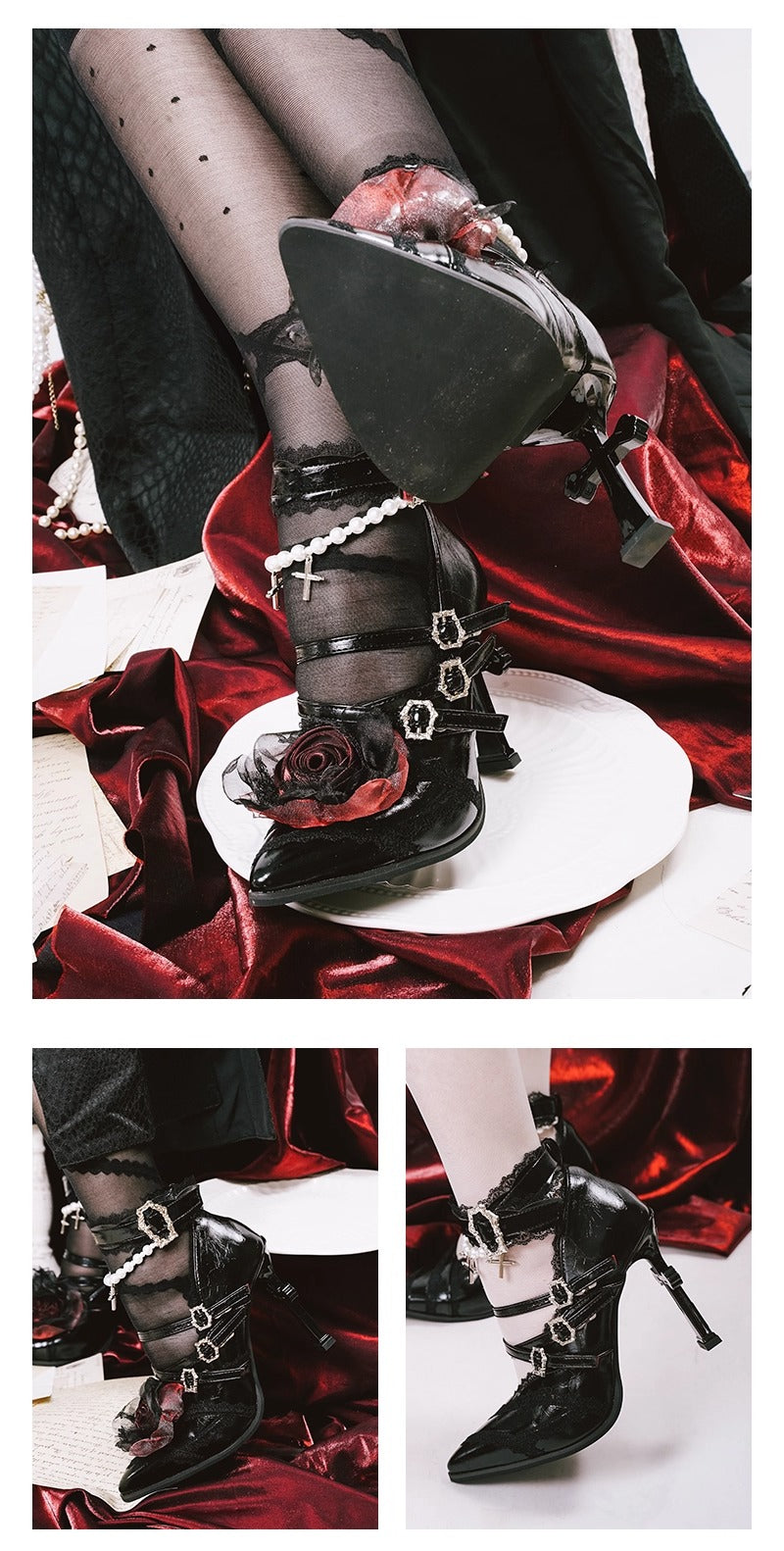 Forbidden Prayers ストラップシューズ【sphenoid】