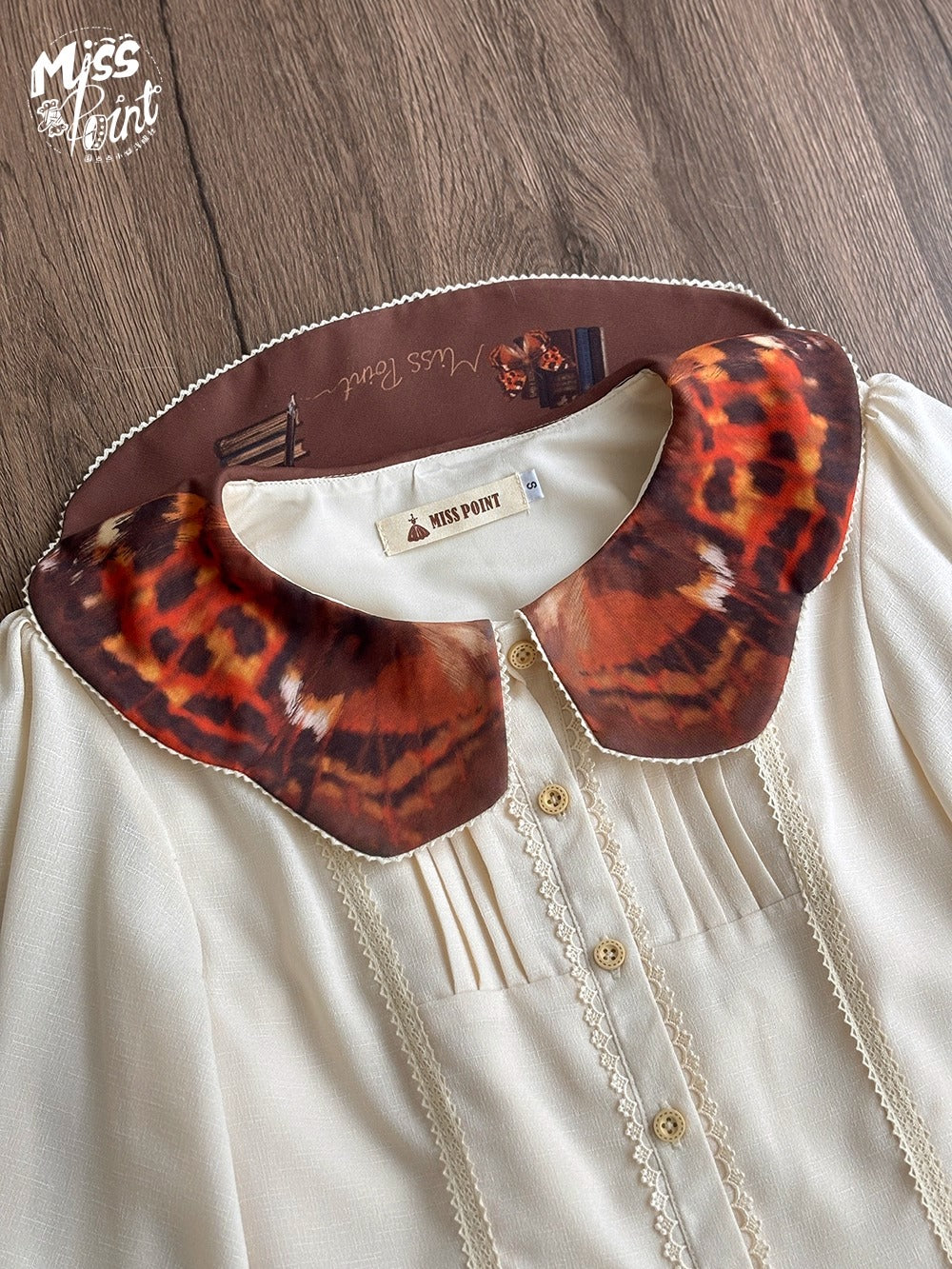 【受注予約~11/6】German Bookshelf ブラウス【Miss Point】