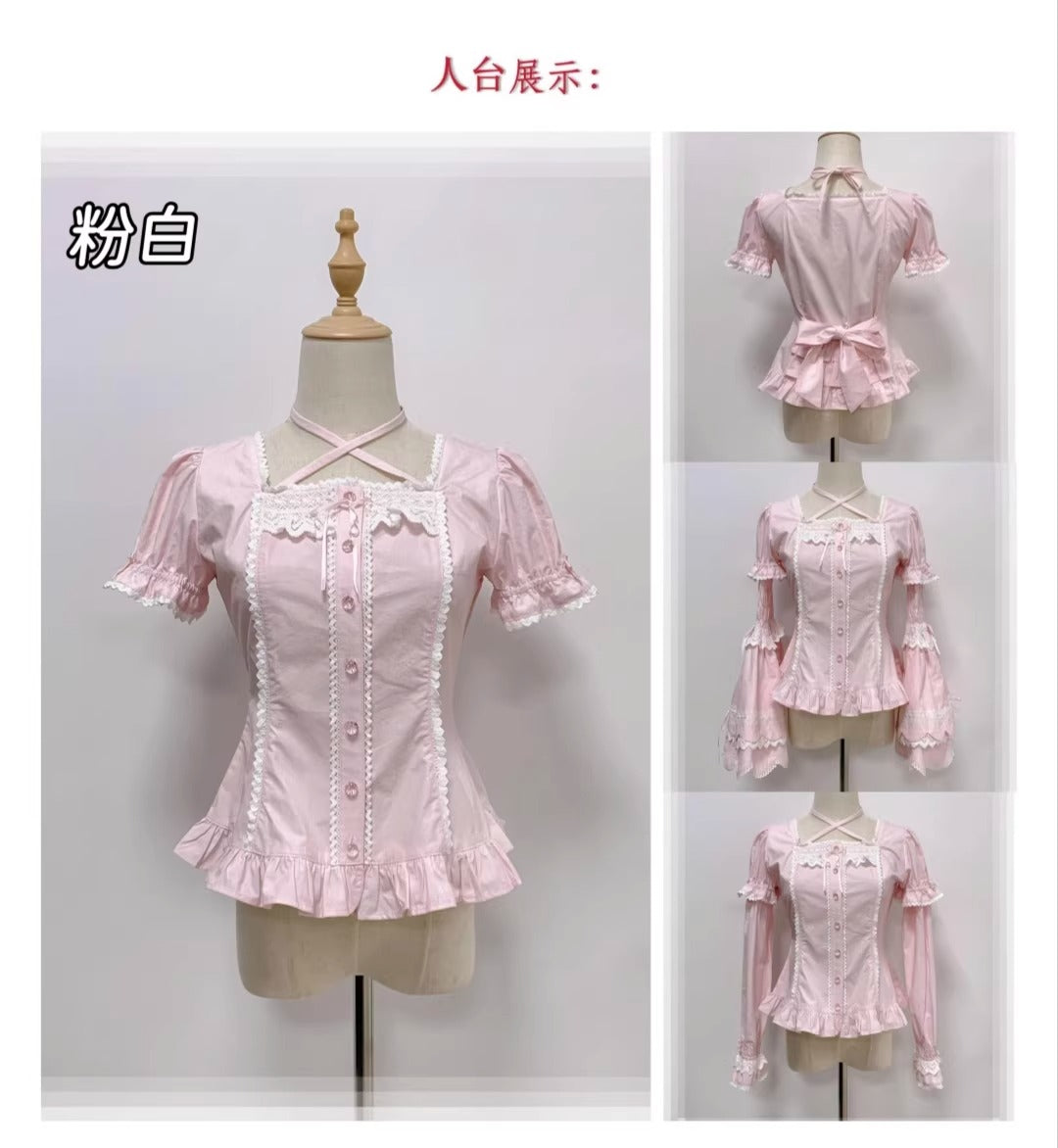 【受注予約~4/23】春日桃姫 ブラウス【Rose and Neverland】