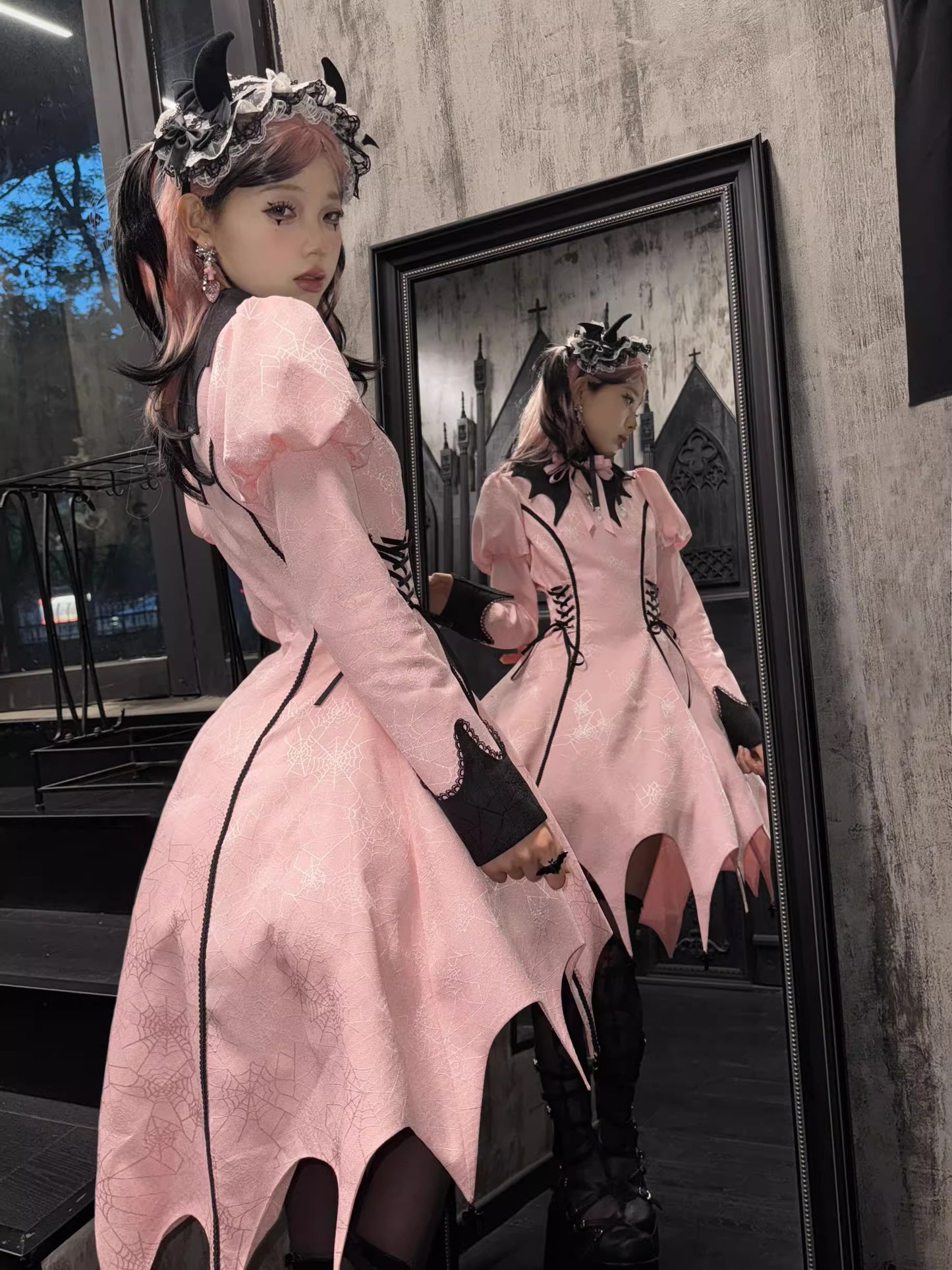 【受注予約~8/14】禁忌十字 ワンピース【銀杏指針】