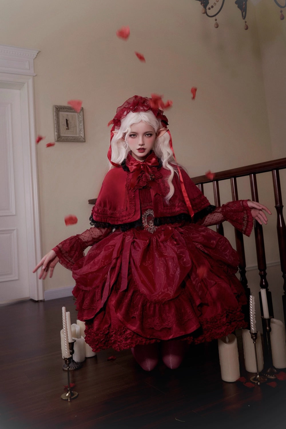 【受注予約~12/11】月光蜘蛛 ケープ・ボレロ【Moon River】